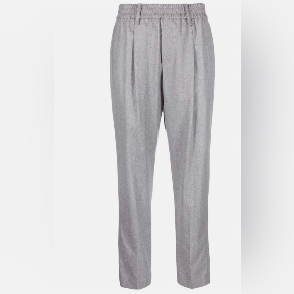 Brunello Cucinelli Straight Leg Pants, Medium, 42